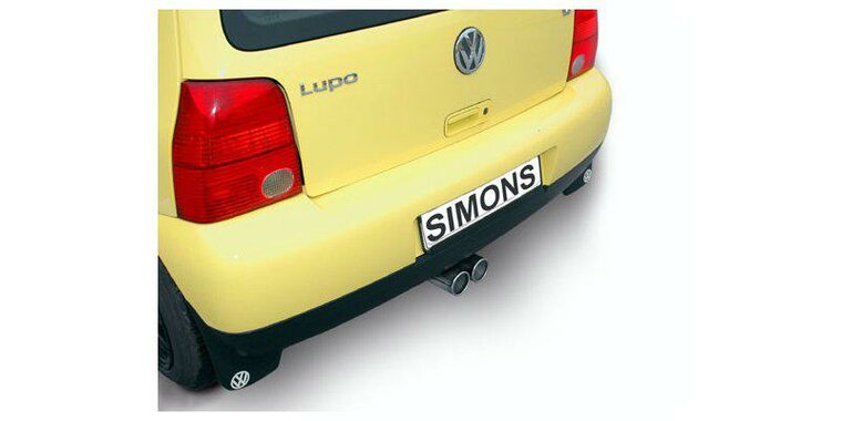 Simons Sportuitlaat Volkswagen Lupo Hatchback 1998-