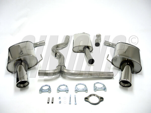 Simons Sportuitlaat Subaru Outback 6 cilinder 2004-2009