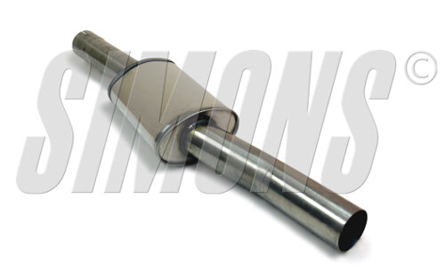 Simons Sportuitlaat Audi S3 8P S3 sportback quattro 2007-