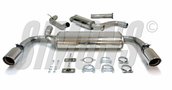 Simons Sportuitlaat Volvo V40 T4/t5 5 cilinder