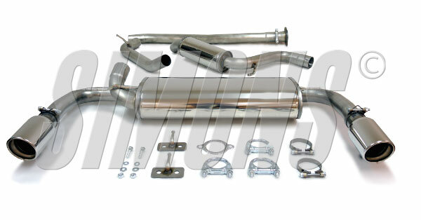 Simons Sportuitlaat Volvo V40 T2/t3/t4/t5 4 cilinder