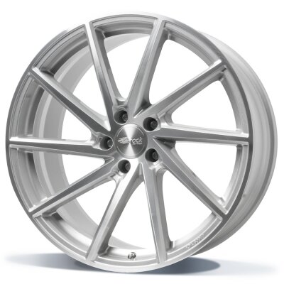 Brock B37 - kristal zilver front-gepolijst (KSVP) - 9J x 20inch ET38.5 5x108 naaf 63.4