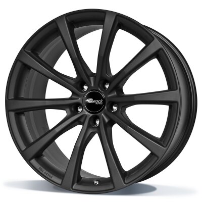 Brock B32 - zwart mat gelakt (SKM) - 10J x 22inch ET47 5x127 naaf 71.6