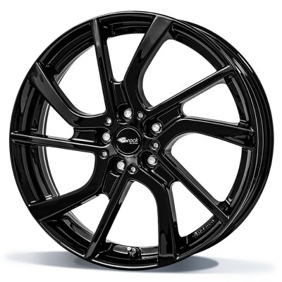 Brock eB1 - Zwart gelakt (SG) - 5J x 19inch ET28 5x112 naaf 66.55