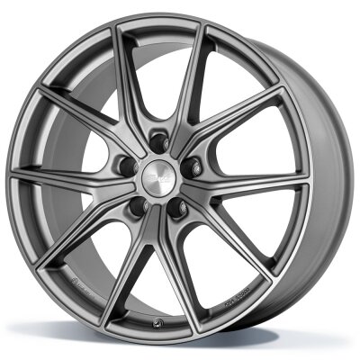 Brock B40 - Ferric Grey Matt (FGM) - 9.5J x 19inch ET25 5x112 naaf 66.6