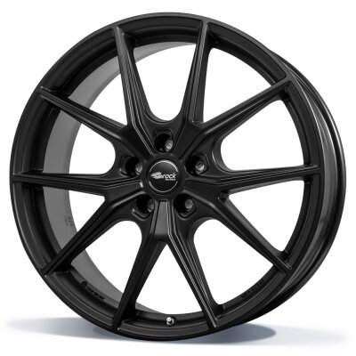 Brock B40 - Satin Black Matt (SBM) - 9J x 20inch ET57 5x130 naaf 66.6