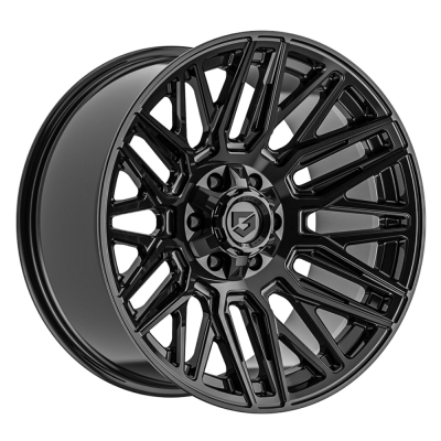 Gear Off Road EDGE - GLOSSY BLACK - 10J x 22inch ET-19 6x135 naaf 106.2
