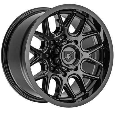 Gear Off Road MAGNUS - GLOSSY BLACK - 9J x 18inch ET10 5x114.3 naaf 78.1