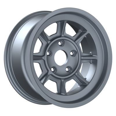 Fondmetal Classic PAG16 - MATT SILVER - 8J x 16inch ET10.6 4x114.3 naaf 73.1