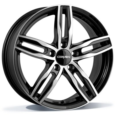 Carmani CA14 Paul - black polish - 6.5J x 16inch ET45 5x114.3 naaf 72.6