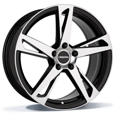 Carmani CA16 Anton - black polish - 8J x 18inch ET39 5x112 naaf 66.6