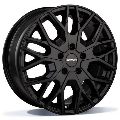 Carmani CA20 Ludwig - black matt - 7.5J x 18inch ET40 5x114.3 naaf 72.6