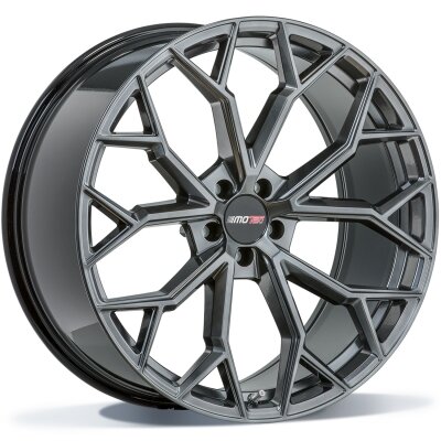 Motec Bull - mat graphite - 8.5J x 19inch ET40 5x108 naaf 72.6