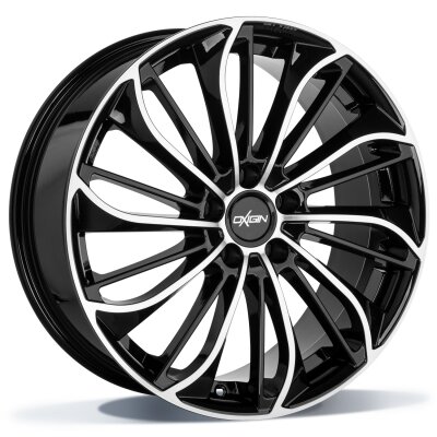 Oxigin 29 Oxsoul - black full polish - 8J x 19inch ET39 5x112 naaf 66.6