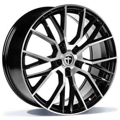 Tomason TN23 - Black Diamond polished - 8.5J x 19inch ET45 5x112 naaf 66.6