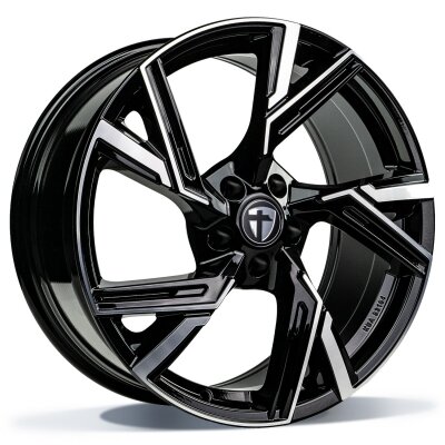 Tomason AR1 - Black Diamond Polished - 9J x 20inch ET40 5x112 naaf 66.6