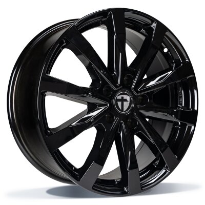 Tomason TN28 Flow - black painted - 7.5J x 18inch ET45 5x108 naaf 72.6
