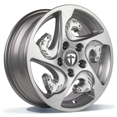 Tomason TR-Horse - silver - 6J x 15inch ET30 5x112 naaf 66.5