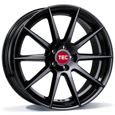 TEC GT7 - black glossy - 10J x 20inch ET35 5x114.3 naaf 72.5