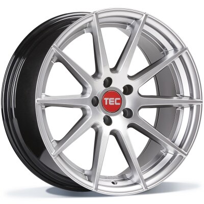 TEC GT7 - hyper silver - 9J x 21inch ET20 5x112 naaf 66.6