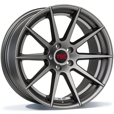 TEC GT7 - gun metal - 9J x 21inch ET51 5x130 naaf 71.6