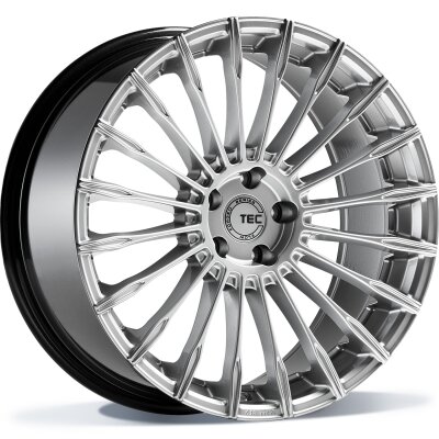 TEC GT5 - hyper silver - 9.5J x 20inch ET45 5x114.3 naaf 72.5