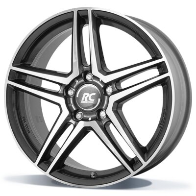 RC Design RCD17 - Himalaya grey front gepolijst (HGVP) - 8J x 18inch ET38 5x112 naaf 66.6