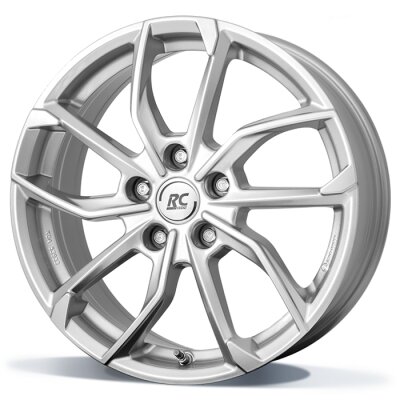 RC Design RC34 - Kristal zilver (KS) - 6.5J x 17inch ET50 5x114.3 naaf 60.1