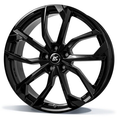 RC Design RC34 - Zwart gelakt (SG) - 7J x 17inch ET50 4x100 naaf 54.1