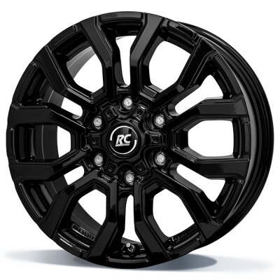 RC Design RC35 - Zwart gelakt (SG) - 7.5J x 17inch ET25 6x139.70 naaf 106.1