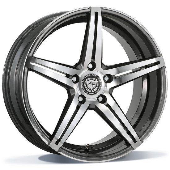 Art Form AF301 - Gunmetal polished - 11J x 20inch ET30 5x112 naaf 66.5