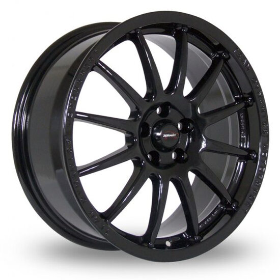 Team Dynamics Pro Race 1.2 - Gloss Black - 8J x 18inch ET35 5x98 naaf 73,1