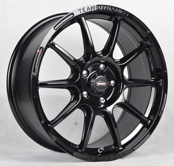 Team Dynamics Pro Race LT - Gloss Black - 8J x 18inch ET30 5x114 naaf 73,1