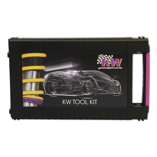 KW Toolkit, incl. haaksleutel 75mm en hardheidverstel knop