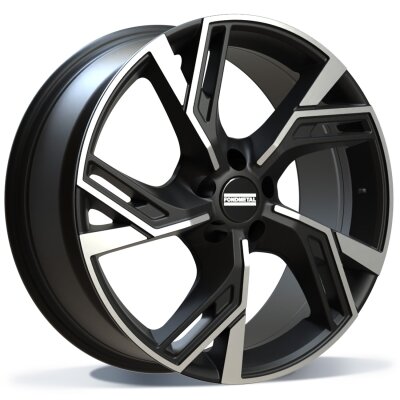 Fondmetal ATENA (FMI07) - MATT BLACK MACHINED - 8J x 18inch ET42 5x108 naaf 63.4
