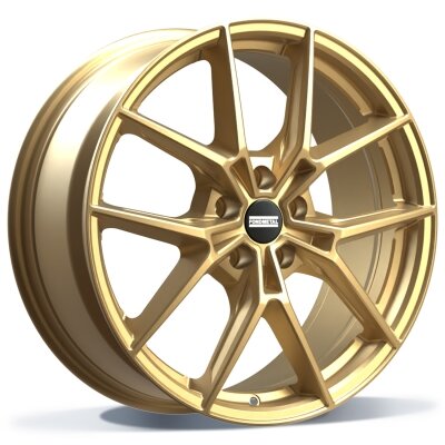 Fondmetal IUPITER (FMI14) - MATT GOLD - 8.5J x 19inch ET32 5x112 naaf 66.5