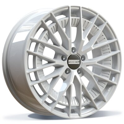 Fondmetal KARI (FMI12) - GLOSSY WHITE - 8.5J x 20inch ET35 5x114.3 naaf 64.1