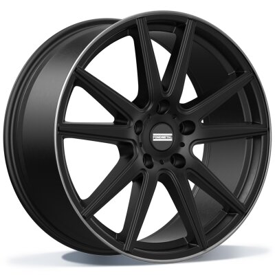 Fondmetal STC-10 - MATT BLACK - 9.5J x 19inch ET42 5x120 naaf 72.5