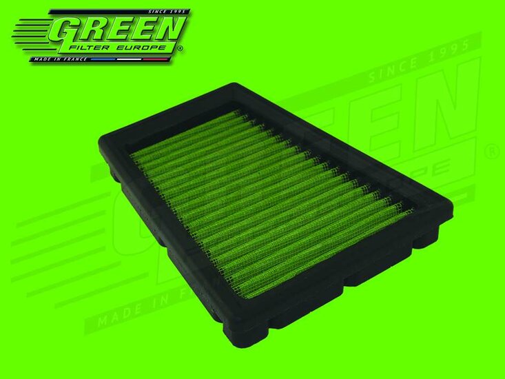 GREEN Vervangingsfilter Renault Kangoo 1997-2007 7/2006-12/2007 1.6 16V Bibalent (CNG) 60kw