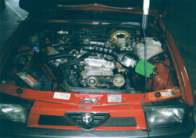 Cold Air Intake Alfa Romeo 75 1.8ie