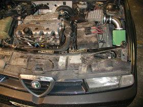Cold Air Intake Alfa Romeo 155 2.5 TD 92kw MOT. VM 07 B