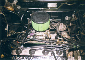 Cold Air Intake Nissan 100 NX 1.6i 16v 75kw