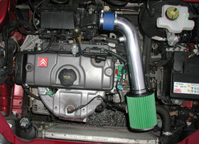 Cold Air Intake Peugeot 106 benzine 1.1 MPi, 1.4 MPi