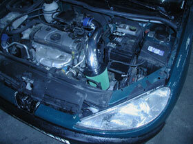 Cold Air Intake Peugeot 206/CC/SW benzine 1.1, 1.4