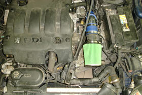 Cold Air Intake Peugeot 306 diesel 2.0 HDi 90