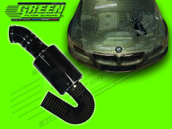 GREEN Performance Kit BMW 3-serie E90/91/92 325i 24V [E90/91/92]Carbon Airbox Carbon Airbox