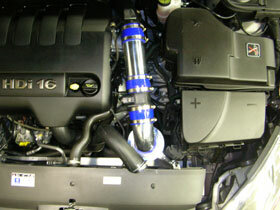 Cold Air Intake Peugeot 407 diesel 2.0 HDi 135