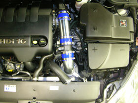 Cold Air Intake Peugeot 407 diesel 2.0 HDi 135