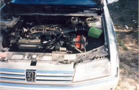 Cold Air Intake Peugeot 605 benzine 2.0
