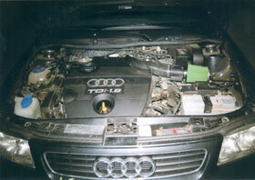 Cold Air Intake Audi A3 (8L 1996-) diesel 1.9 TDi 66/81/85kw